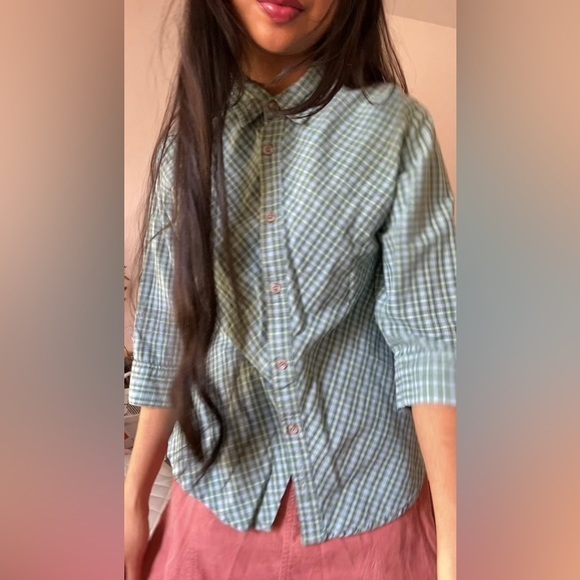 Arizona Jean plaid button down shirt - Picture 7 of 7